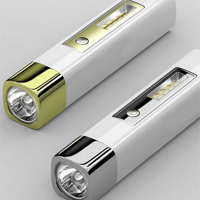 Mini Lampe Torche Haute Luminosité et Batterie Externe 2-en-1