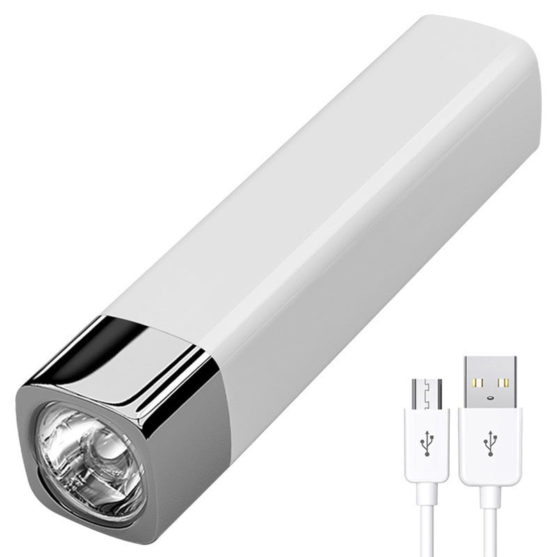 Mini Lampe Torche Haute Luminosité et Batterie Externe 2-en-1