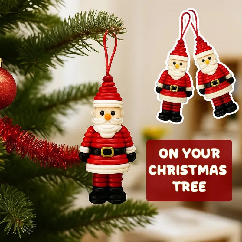 DIY Christmas Button Ornament Making Set