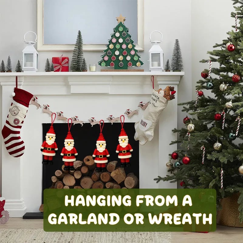DIY Christmas Button Ornament Making Set