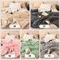 ❤️‍🔥Cadeau d'hiver🎁Couverture en peluche d'agneau épaisse double couche