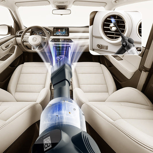 Ensemble d’Aspirateur à Main Sans Fil Multifonctionnel pour Voiture