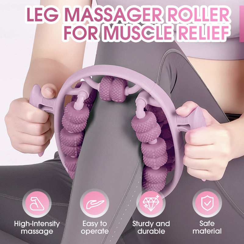 🔥Rouleau Massant pour Jambes - Soulagement Musculaire Ultime💆‍♀️✨