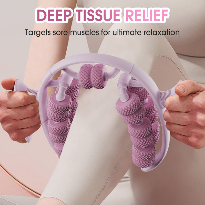 🔥Rouleau Massant pour Jambes - Soulagement Musculaire Ultime💆‍♀️✨