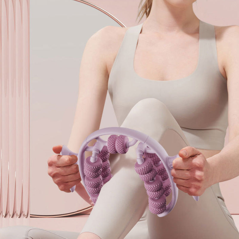 🔥Rouleau Massant pour Jambes - Soulagement Musculaire Ultime💆‍♀️✨