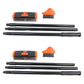 Ensemble 3 en 1 de brosses métalliques pour désherbage