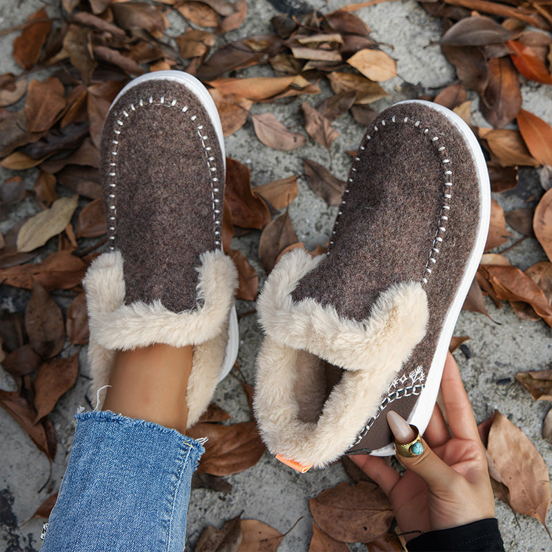 👢49% DE RÉDUCTION !❄️Bottes de Neige Femmes à Doublure Polaire🧊Semelle Antidérapante et Isolation Chaude pour Temps Glacial📦