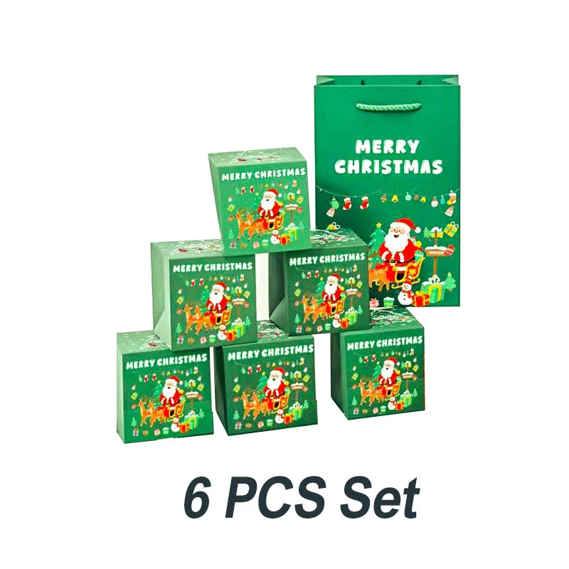 ✨50% de réduction🎅Boîte Cadeau de Noël Pliable et Rebondissante🎄Surprise Magique avec Confettis !