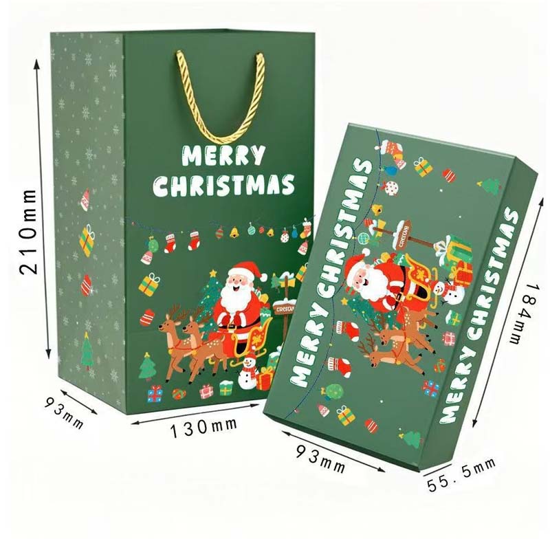 ✨50% de réduction🎅Boîte Cadeau de Noël Pliable et Rebondissante🎄Surprise Magique avec Confettis !
