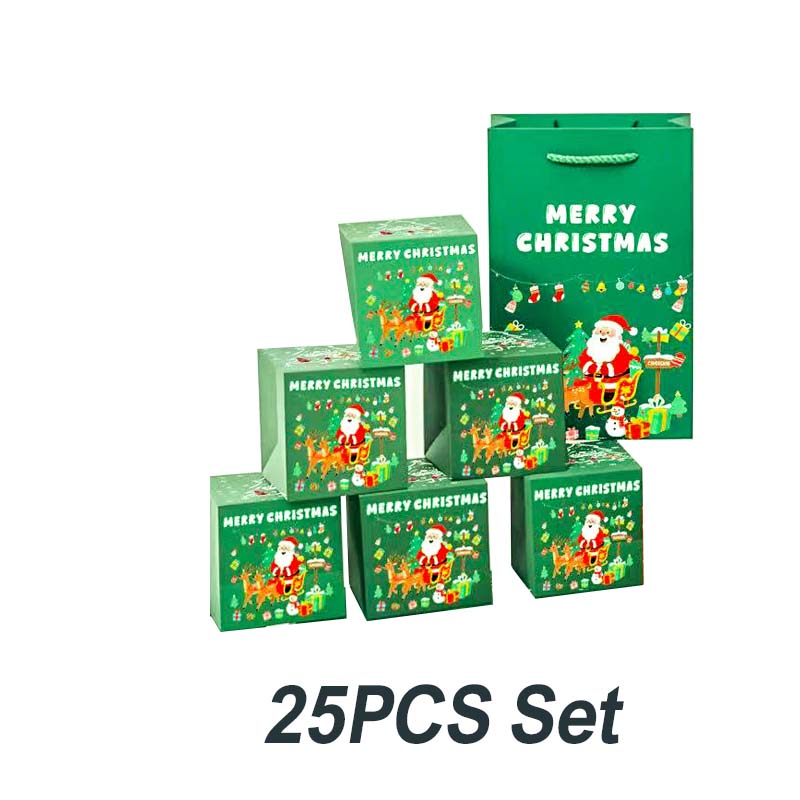 ✨50% de réduction🎅Boîte Cadeau de Noël Pliable et Rebondissante🎄Surprise Magique avec Confettis !