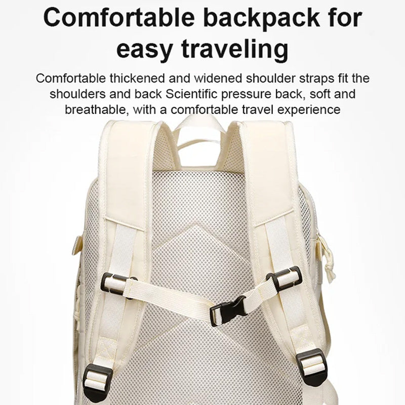 Sac à dos pour bagages de grande capacité de type boîte