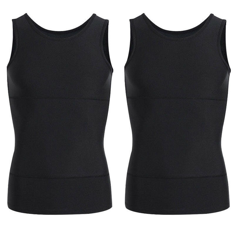 🎽 PROMO LIMITÉE 50% DE RÉDUCTION ! 💪 Débardeur de Compression Homme – Contrôle Abdominal, Maintien & Tissu Respirant ✨