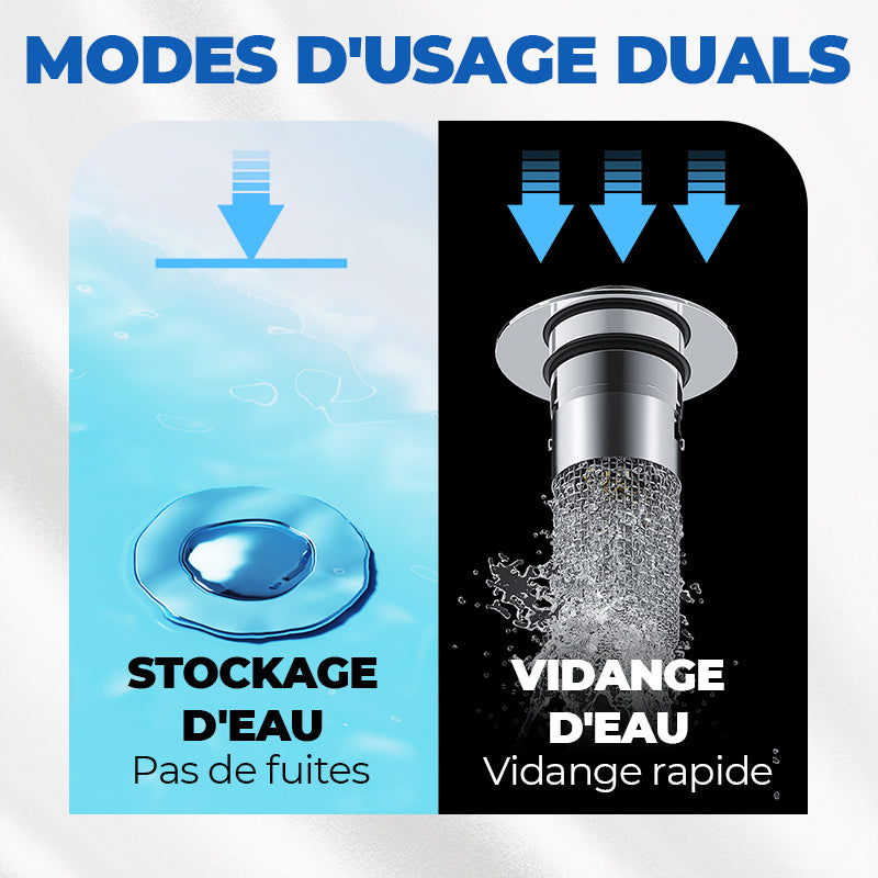 🚰 ACHETEZ 1, OFFERT 1 ! 🎉 Filtre Universel d‘Évier – Anti-Bouchon, Facile à Nettoyer & Installation Rapide 🛁📦