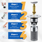 🚰 ACHETEZ 1, OFFERT 1 ! 🎉 Filtre Universel d‘Évier – Anti-Bouchon, Facile à Nettoyer & Installation Rapide 🛁📦