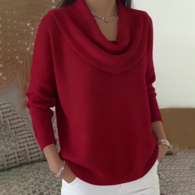 👚Pull à col roulé élégant et confortable pour femmes - Glamour au quotidien et confort quotidien !✨