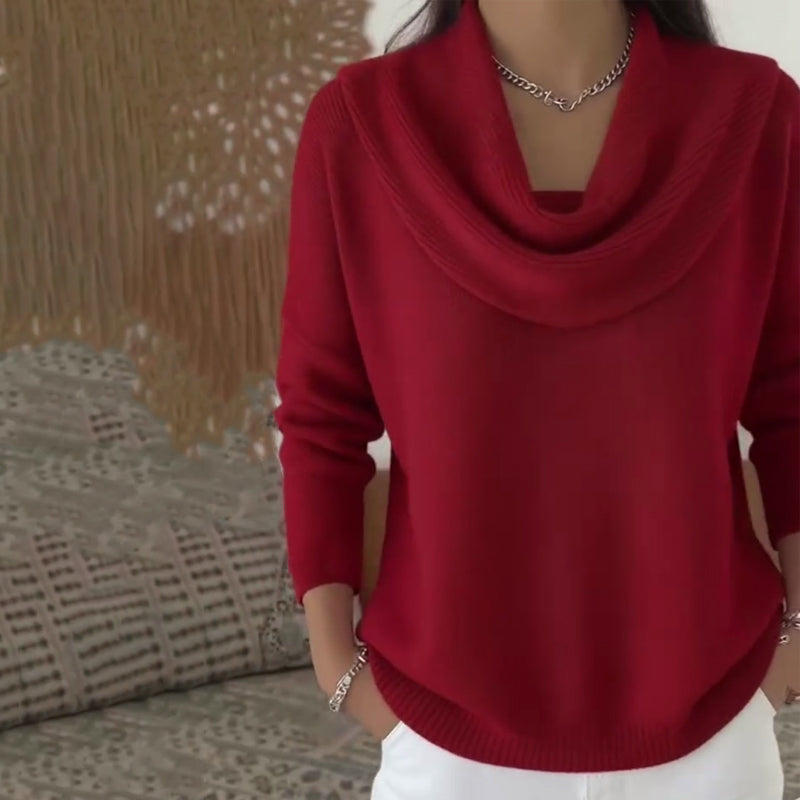 👚Pull à col roulé élégant et confortable pour femmes - Glamour au quotidien et confort quotidien !✨