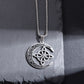 🔥DERNIER JOUR – 50% DE RÉDUCTION🌙Collier Pendentif Lune Celtique – Acier Inoxydable, Unisexe & Symbolisme de Protection