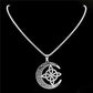 🔥DERNIER JOUR – 50% DE RÉDUCTION🌙Collier Pendentif Lune Celtique – Acier Inoxydable, Unisexe & Symbolisme de Protection