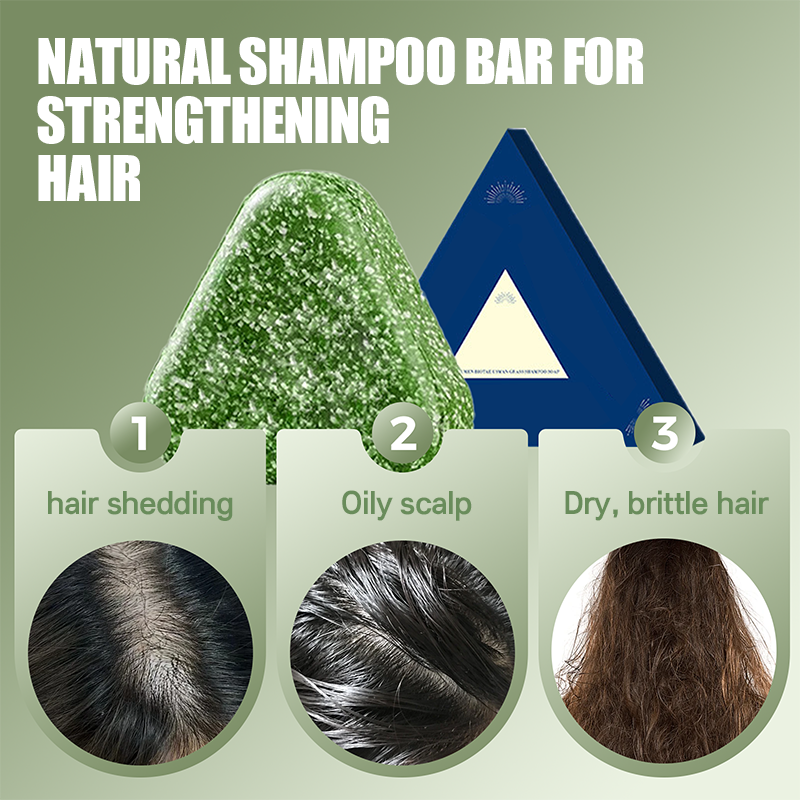 ⏳Spécial à durée limitée⏰Shampooing Solide Renforçant à la Composition Naturelle🧼