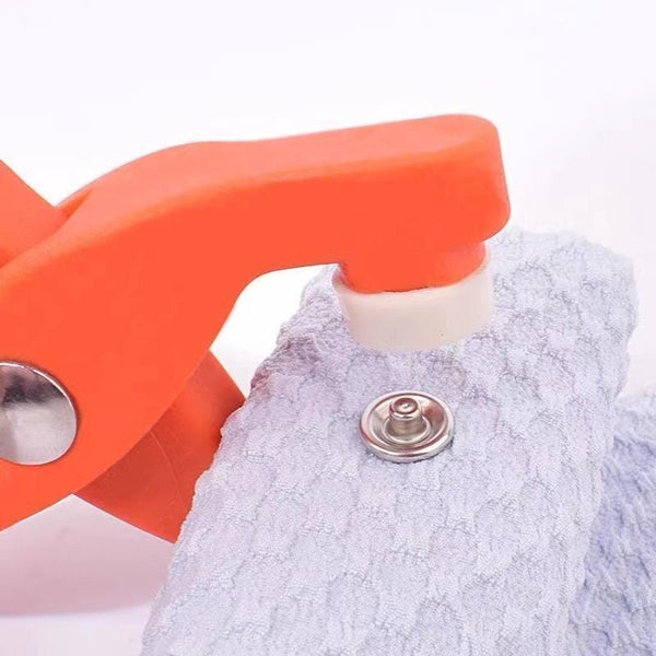 Kit d'Outils pour Boutons-Pression en Métal avec Pinces de Fixation - Acier Inoxydable, Sans Couture