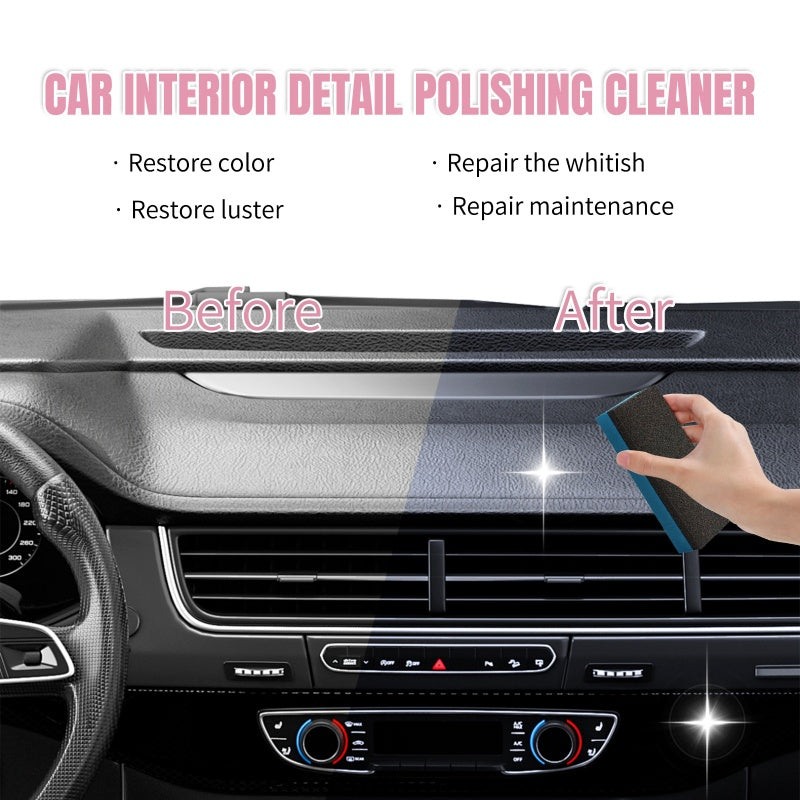 Nettoyant Lustrant pour Intérieur de Voiture - Restaure la Brillance et Nettoie en Profondeur