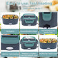 Ensemble Portable 2-en-1 pour Boîte à Lunch - Double Tension 60W, Chauffage Rapide et 7 Pièces