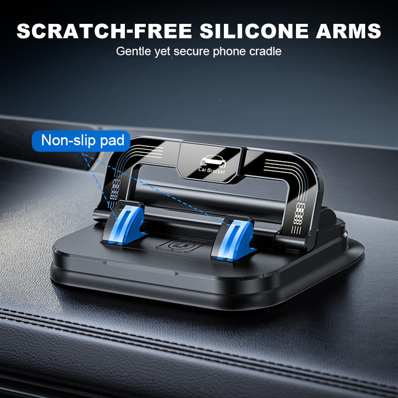 📱Support Téléphone 360° Pliable – Universel, Antidérapant & Stable Partout ✨🚗