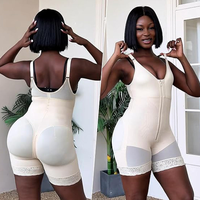 Body gainant ventre plat et fesses galbées pour femme