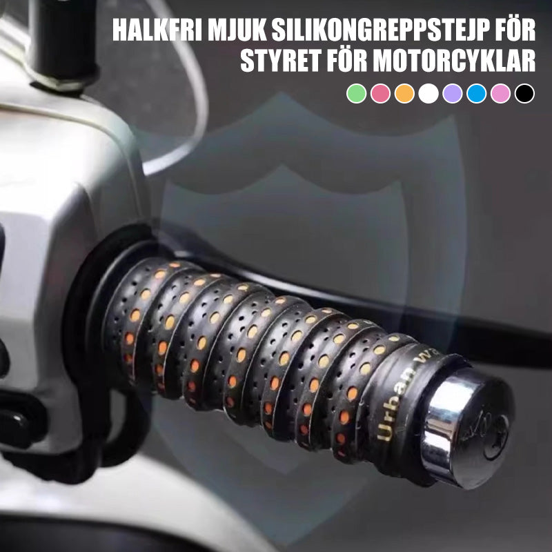 💯Ruban de Guidon en Silicone Doux Antidérapant pour Moto