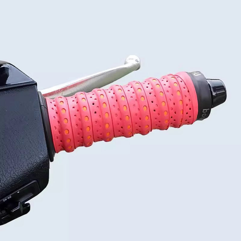 💯Ruban de Guidon en Silicone Doux Antidérapant pour Moto