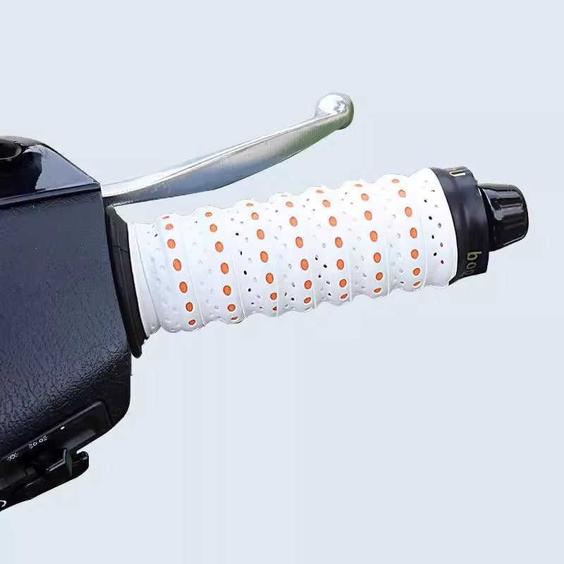 💯Ruban de Guidon en Silicone Doux Antidérapant pour Moto