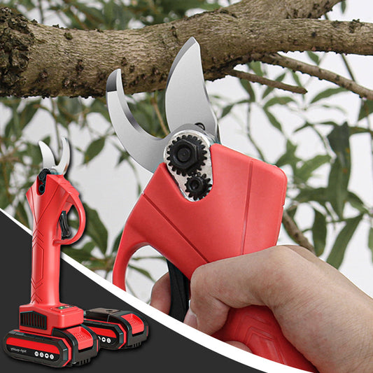 ✂️50% DE RÉDUCTION🌿Cisaille électrique de jardin – Lames SK5 & batterie 1500mAh – 4–6h d’autonomie – idéale pour haies, arbustes ou arbres fruitiers🔋✨🪴