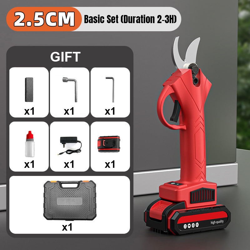 ✂️ 60% DE RÉDUCTION 🌿 Cisaille électrique de jardin – Lames SK5 & batterie 1500mAh – 4–6h d’autonomie – idéale pour haies, arbustes ou arbres fruitiers 🔋✨🪴