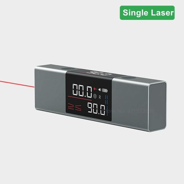 📐Localitéi-2 in1 Laser Règle d'angle Rapporteur
