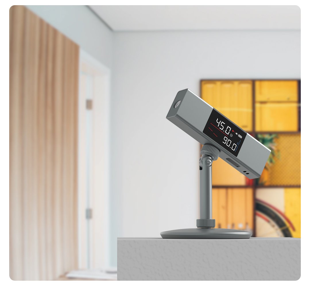 📐Localitéi-2 in1 Laser Règle d'angle Rapporteur