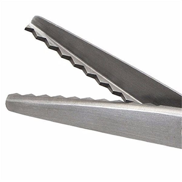Ciseaux de Couture Dentelés DIY - Lames Crantées pour Tissu et Artisanat