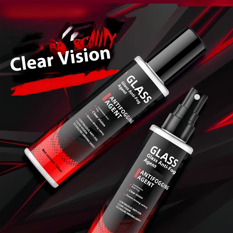 Spray anti-buée pour vitres intérieures, voiture et maison