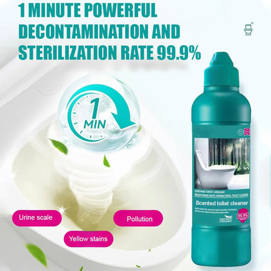 Nettoyant pour toilettes à détartrage rapide et longue durée