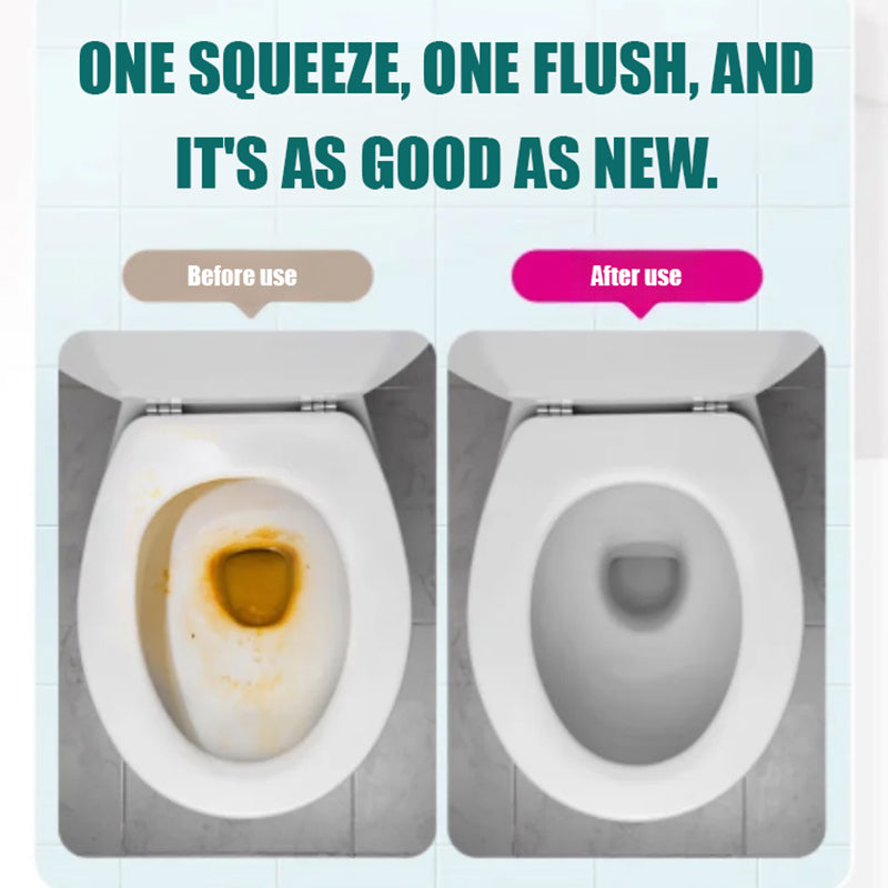 Nettoyant pour toilettes à détartrage rapide et longue durée