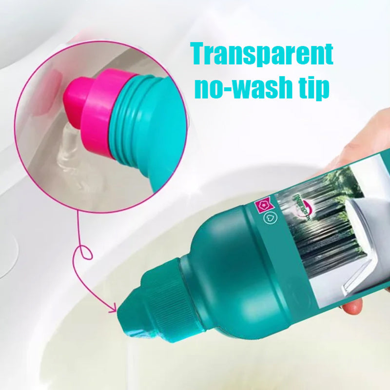 Nettoyant pour toilettes à détartrage rapide et longue durée