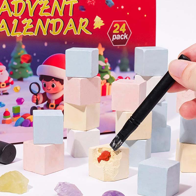 Calendrier de l’Avent Découverte Géologique de 24 Jours