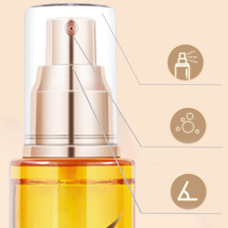 💁‍♀️✨ Spray sérum huile capillaire pour cheveux crépus ✨💆‍♀️ Spray de soin 3 en 1 léger : brillance, protection anti-frisottis et définition durable des coiffures bouclées, sans résidus lourds !