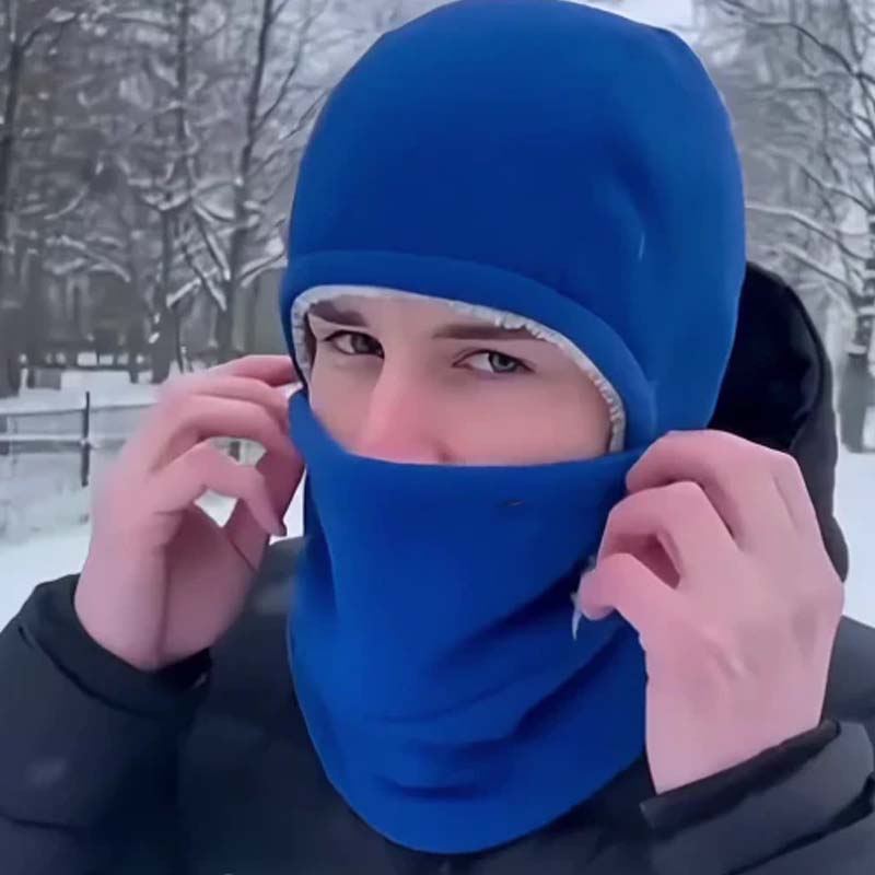 🧣50% DE RÉDUCTION!✨Cagoule Unisexe Coupe-Vent - Matière Polaire Respirante avec Protection Visage Intégrale pour Sports d'Hiver❄️🔒