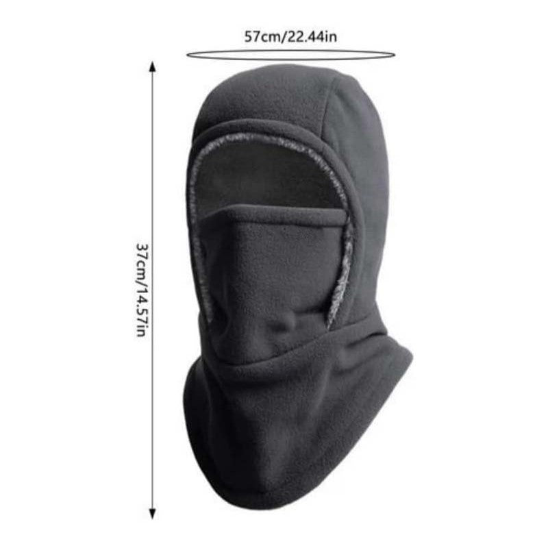 🧣50% DE RÉDUCTION!✨Cagoule Unisexe Coupe-Vent - Matière Polaire Respirante avec Protection Visage Intégrale pour Sports d'Hiver❄️🔒
