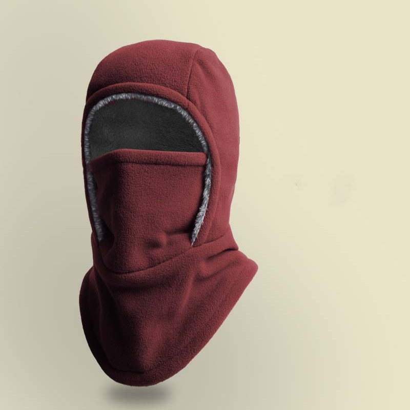 🧣50% DE RÉDUCTION!✨Cagoule Unisexe Coupe-Vent - Matière Polaire Respirante avec Protection Visage Intégrale pour Sports d'Hiver❄️🔒