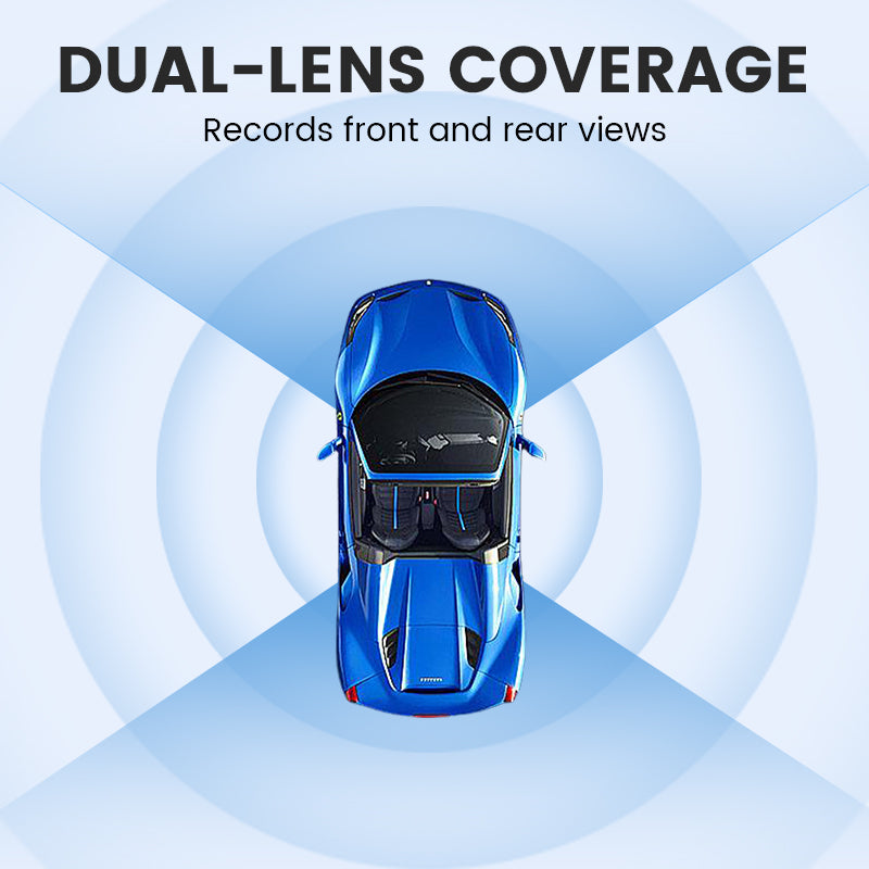 Dash Cam 4K Ultra HD - Vision Nocturne, Wi-Fi & Enregistrement en Boucle