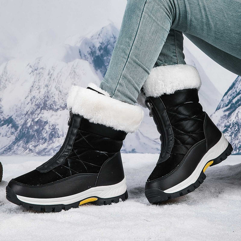 🔥DERNIER JOUR DE SOLDES 49 % DE RÉDUCTION🔥Bottes de neige chaudes antidérapantes à fermeture éclair pour femmes