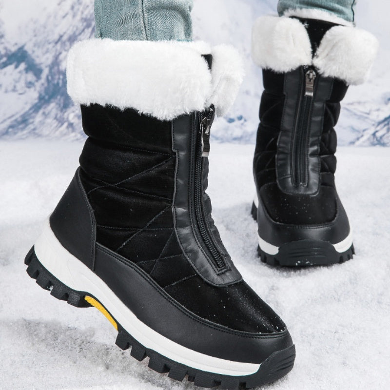 🔥DERNIER JOUR DE SOLDES 49 % DE RÉDUCTION🔥Bottes de neige chaudes antidérapantes à fermeture éclair pour femmes