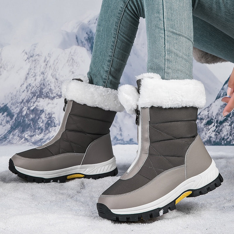 🔥DERNIER JOUR DE SOLDES 49 % DE RÉDUCTION🔥Bottes de neige chaudes antidérapantes à fermeture éclair pour femmes