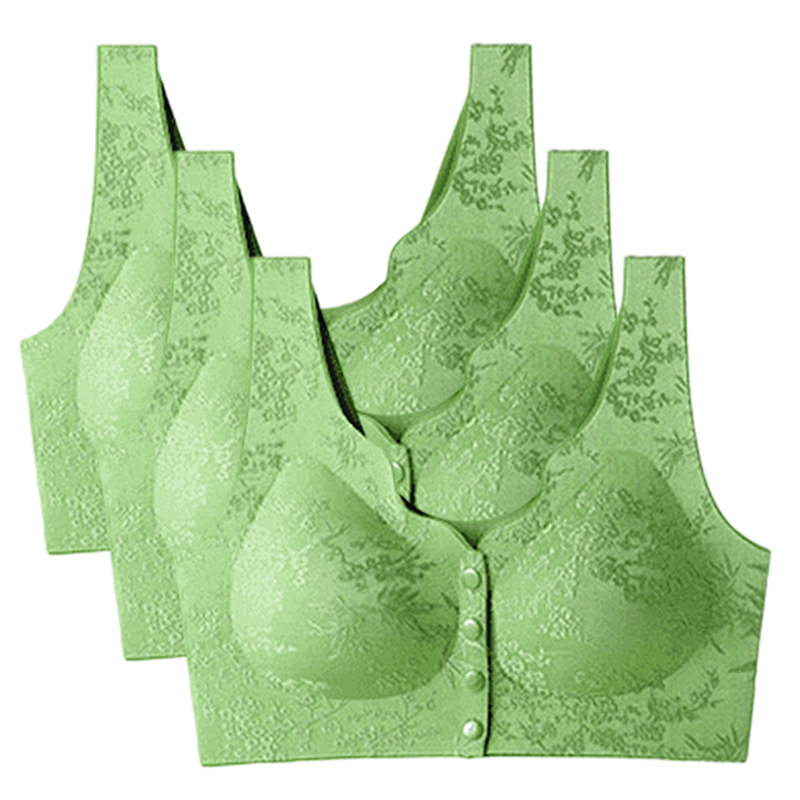 Soutien-Gorge Confortable Sans Armature avec Fermeture Frontale